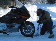 Скид коррозионной устойчивости анти- приковывает цепь снега мотоцикла АТВ